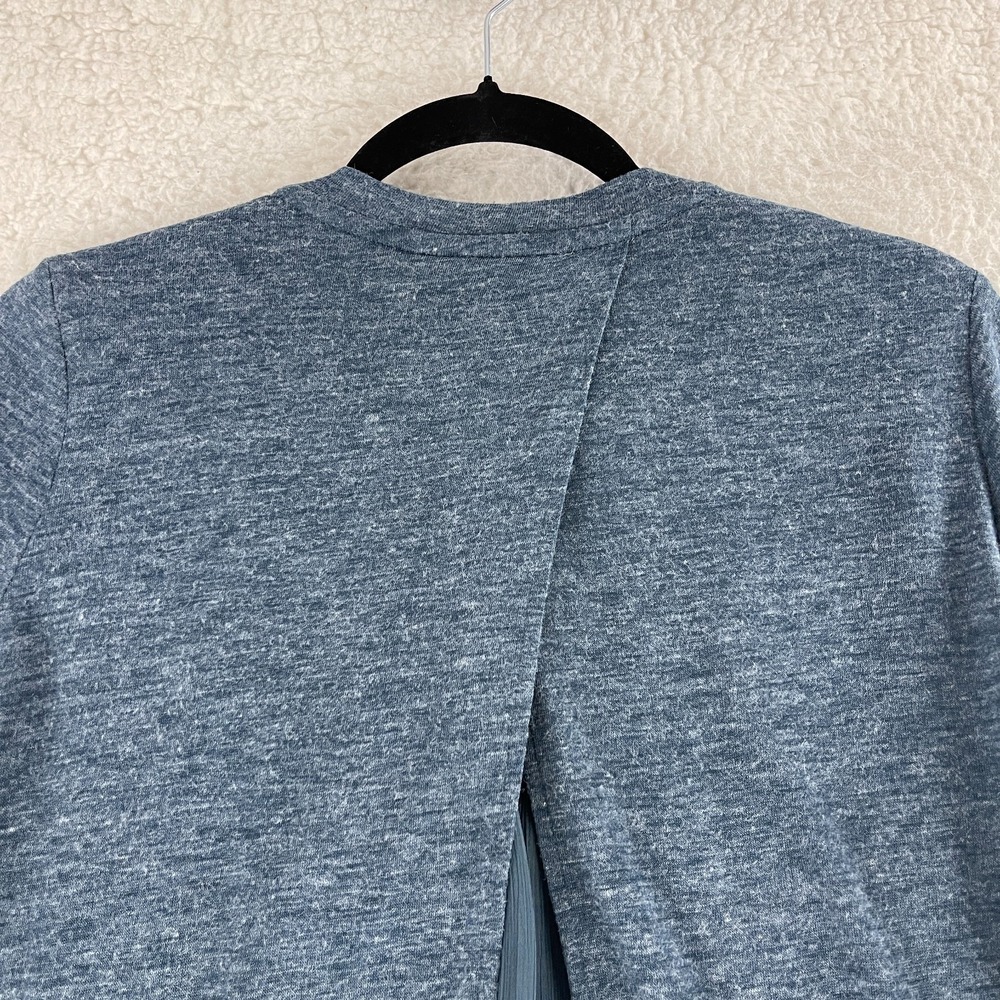 Vanessa Virginia Cardigan Women Medium Blue Button-Front Long Sleeve Lightweight - Picture 12 of 14